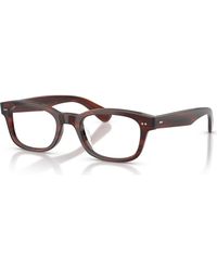 Oliver Peoples - 49Mm Rectangle Optical Glasses - Lyst