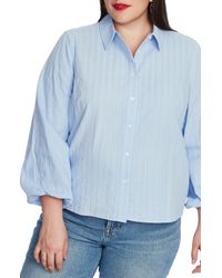 Court & Rowe - Stripe Textured Shirt - Lyst