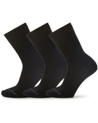 Smartwool - Everyday 3-Pack Wool Blend Cable Crew Socks - Lyst