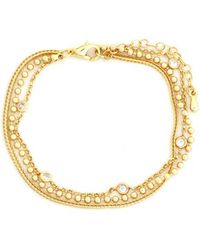 Panacea - Set Of 3 Mixed Chain Bracelets - Lyst