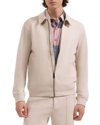 Bugatchi - Soft Touch Blouson Knit Jacket - Lyst