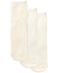 Stems - Everyday 3-Pack Cotton Blend Rib Ankle Socks - Lyst