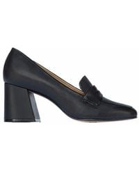 Bernardo - Nessa Block Heel Loafer Pump - Lyst