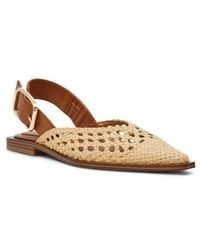 Steve Madden - Shay Pointed Toe Slingback Flat - Lyst