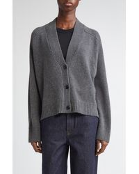 Loulou de Saison - Kaia Cashmere V-Neck Cardigan - Lyst