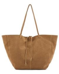 Mango - Suede Shopper Bag - Lyst