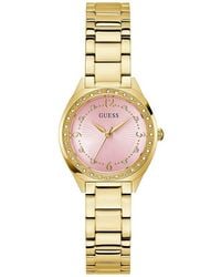Guess - Crystal Bezel & Markers Bracelet Watch, 30Mm - Lyst