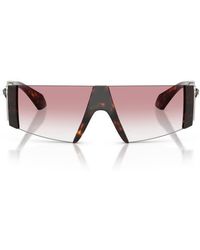 Versace - 136Mm Rectangular Sunglasses - Lyst