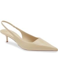 Mango - Tom Slingback Pointed Toe Pump - Lyst