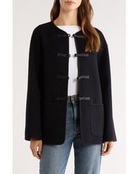 Rohe - Toggle Closure Double Face Wool & Cashmere Jacket - Lyst