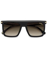 Carrera - 56Mm Gradient Rectangular Flat Top Sunglasses - Lyst
