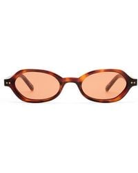 Le Specs - Gender Inclusive Foundry 52Mm Rectangular Sunglasses - Lyst