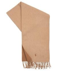 Polo Ralph Lauren - Classic Double Faced Recycled Wool Scarf - Lyst