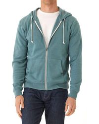Threads For Thought - Jordyn Mineral Wash Cotton Blend Fleece Zip Hoodie - Lyst