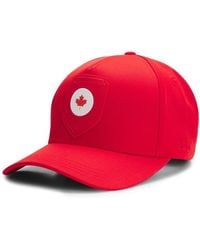 BOSS - Poulin Lux Flag Patch Adjustable Baseball Cap - Lyst