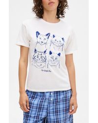 BDG - Cat Lady Relaxed Graphic T-Shirt - Lyst