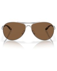 Oakley - Feedback 59mm Prizm Pilot Sunglasses - Lyst