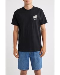 Brixton - Rainier Beer Run Graphic T-Shirt - Lyst