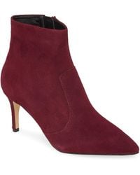 halogen red booties