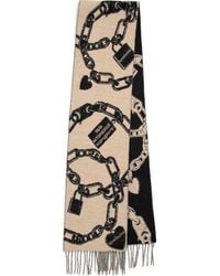 Acne Studios - Vilma Chain Wool Blend Scarf - Lyst