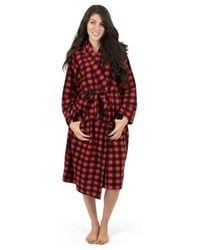 Leveret - Micro Fleece Robe - Lyst