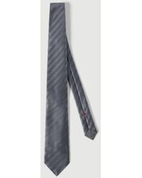 Brunello Cucinelli - Silk Chevron Tie - Lyst