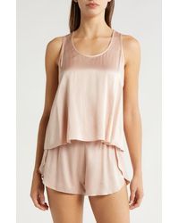Lunya - Racerback Washable Silk Short Pajamas - Lyst
