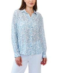Bella Dahl - Print Button-Up Shirt - Lyst