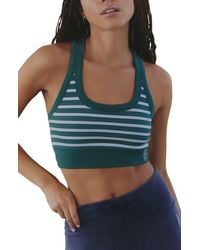 Free People - Fp Movement Stripe Go To Sports Bra - Lyst