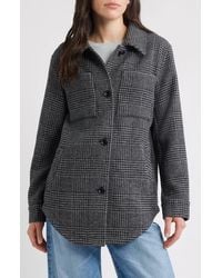 Sam Edelman - Plaid Shirt Jacket - Lyst