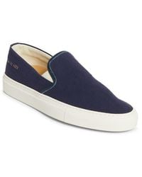 Common Projects - Minimal Low Profile Slip-On Sneaker - Lyst