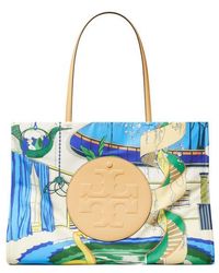 Tory Burch - Ella Print Tote - Lyst