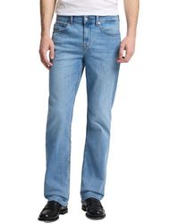 7 For All Mankind - Austyn Airweft Relaxed Straight Leg Jeans - Lyst
