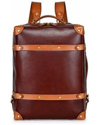 Old Trend - Speedwell Small Leather Trunk Backpack - Lyst