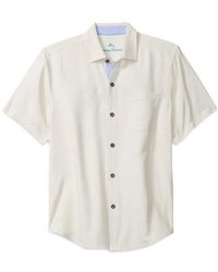 Tommy Bahama - Let's Meet For Drinks Short Sleeve Silk Button-Up Shirt - Lyst
