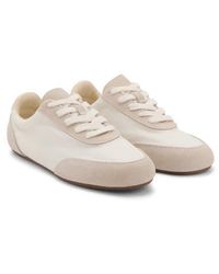 Mango - Mixed Media Sneaker - Lyst