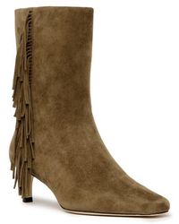 PAIGE - Aya Kitten Heel Boot - Lyst
