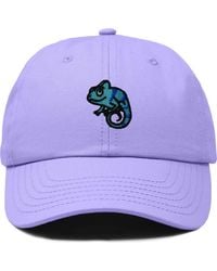 Alix - Chameleon Embroidered Dad Hat - Lyst