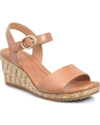 Söfft - Inez Wedge Sandal - Lyst
