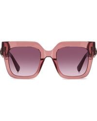Kurt Geiger - 50Mm Gradient Square Sunglasses - Lyst
