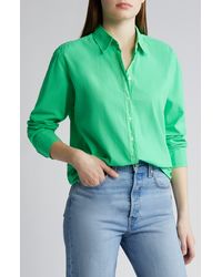Xirena - Xírena Beau Cotton Button-up Shirt - Lyst