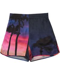 BLUE SKY INN - Sunset Palms Shorts - Lyst