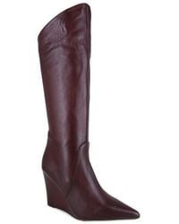 Zigi - Karlin Pointed Toe Wedge Boot - Lyst
