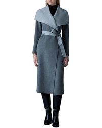 Mackage - Mai Wool Long Wrap Coat - Lyst