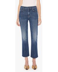 Mother - The Outsider High Waist Ankle Bootcut Jeans - Lyst