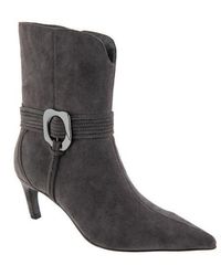 BCBGMAXAZRIA - Zoryn Belted Pointed Toe Boot - Lyst