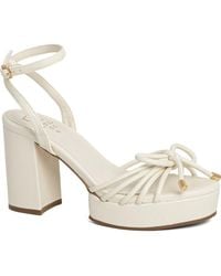 Shu Shop Edith Ankle Strap Platform Sandal in Black | Lyst
