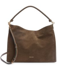Veronica Beard - Beard Vida Suede Shoulder Bag - Lyst