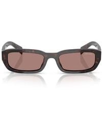 Prada - 53Mm Rectangular Sunglasses - Lyst