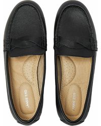 Lands' End - Comfort Leather Slip On Loafer Shoes - Lyst